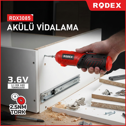 Rodex - Akülü Vidalama