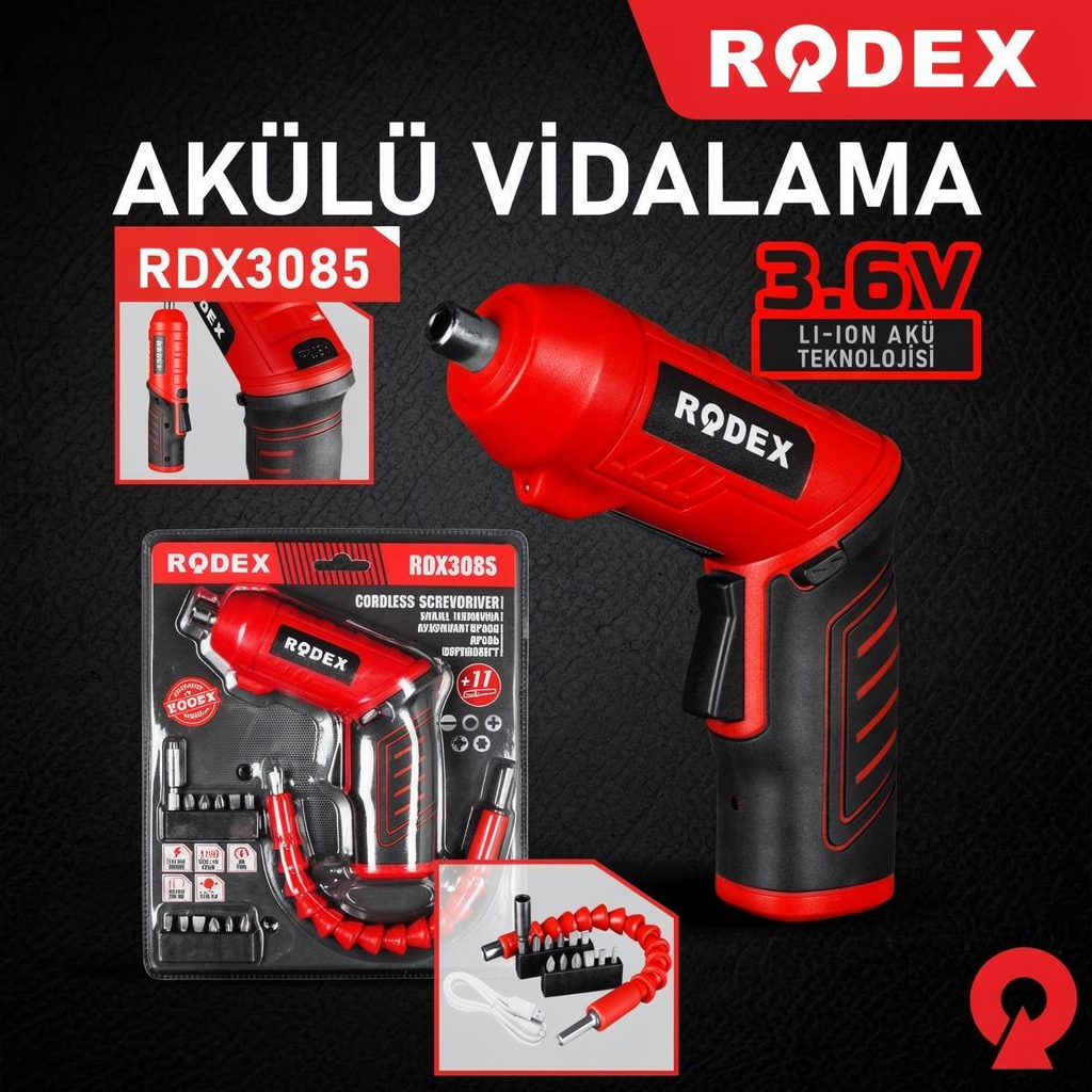Rodex - Akülü Vidalama