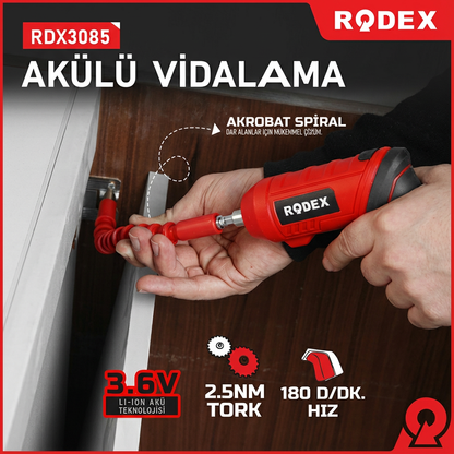 Rodex - Akülü Vidalama